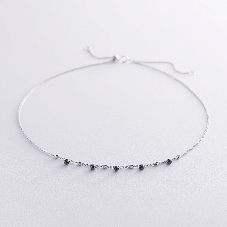 Золоте кольє з діамантами колб0051ca від ювелірного магазину Онікс