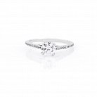 Помолвочное серебряное кольцо (фианиты) 111264 от ювелирного магазина Оникс - 3