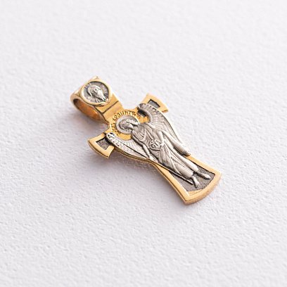 Православный крест "Ангел Хранитель. Спаси и сохрани" 131972 №4