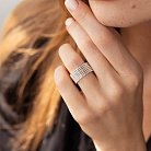Серебряное кольцо "Рейчел" с шариками 112661 от ювелирного магазина Оникс - 14