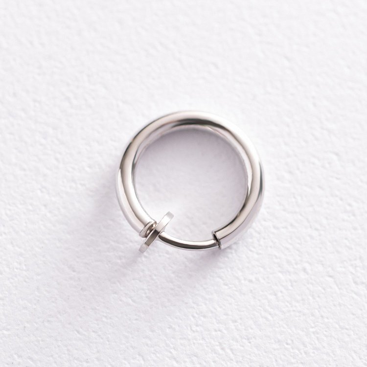 Срібна сережка - каффа 122836 від ювелірного магазину Онікс - 6