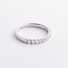 Золота каблучка з діамантами кб0614cha от ювелирного магазина Оникс - 1