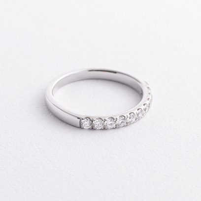 Золота каблучка з діамантами кб0614cha №2