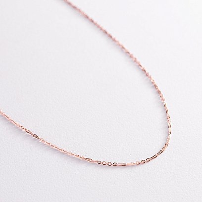 Колье - цепочка в красном золоте ц00397 №5