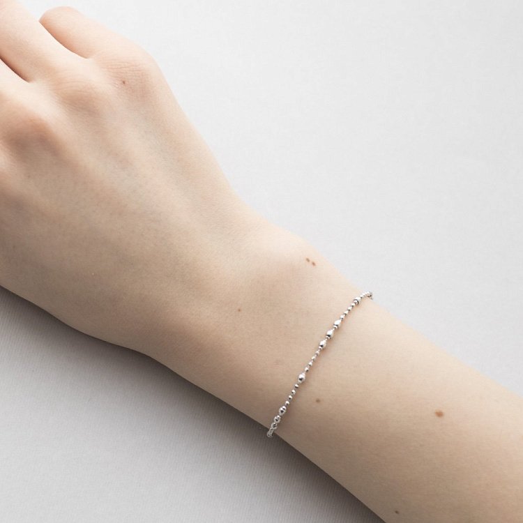 Серебряный шариковый браслет 141315 от ювелирного магазина Оникс - 4