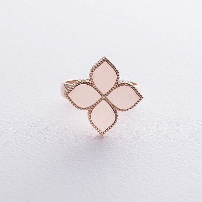 Золота каблучка "Конюшина" к06371