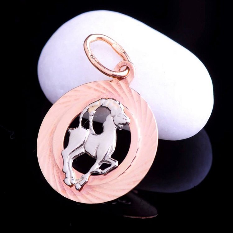 Підвіска "Козеріг" п00859 козерог від ювелірного магазину Онікс