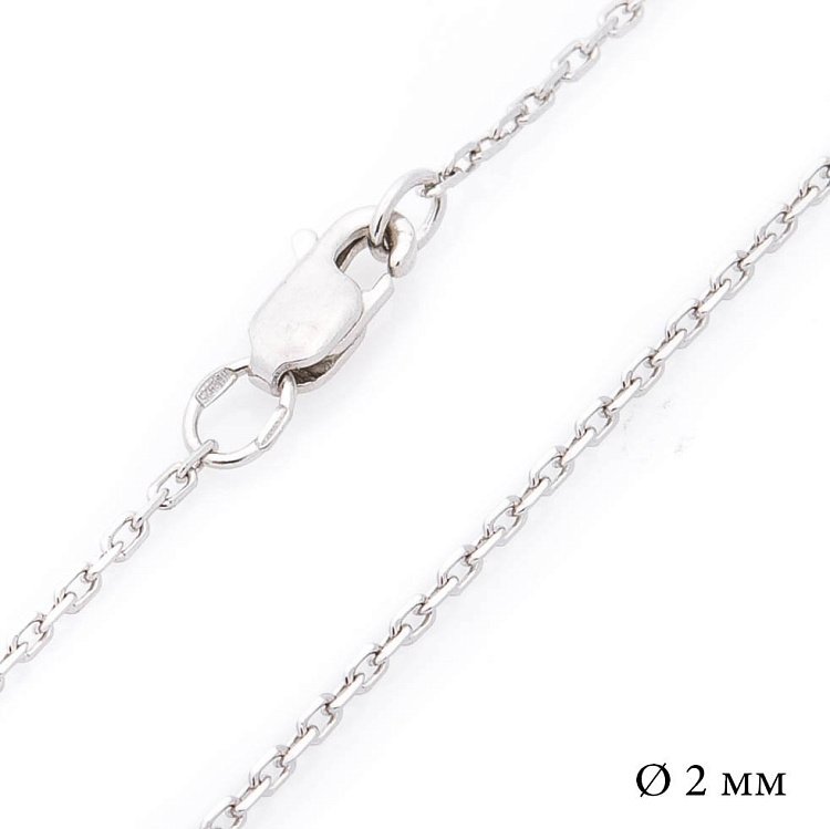 Серебряная цепочка. Якорное плетение б010213 Серебряная цепочка. Якорное плетение б010213 от ювелирного магазина Оникс