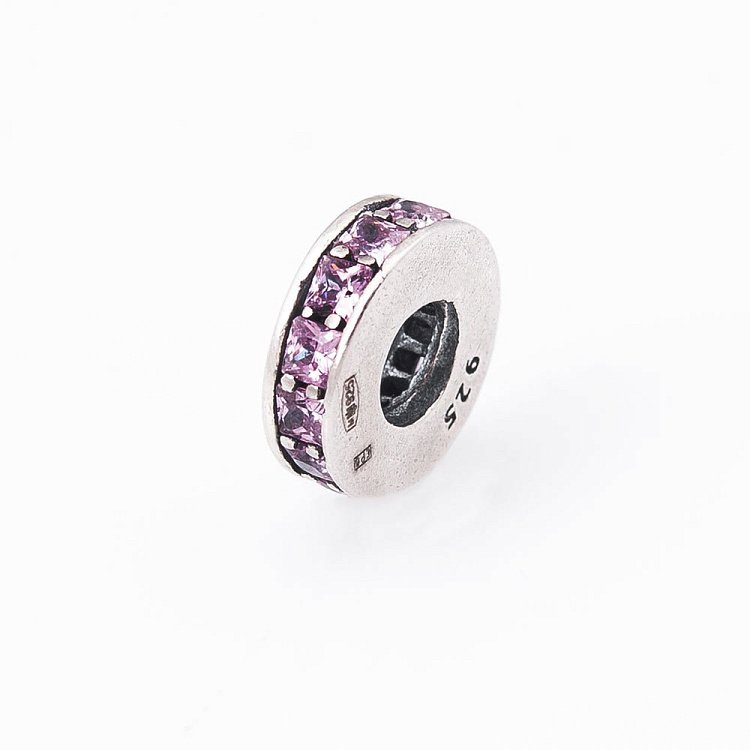 Шарм з фіанітами 132356р від ювелірного магазину Онікс - 1