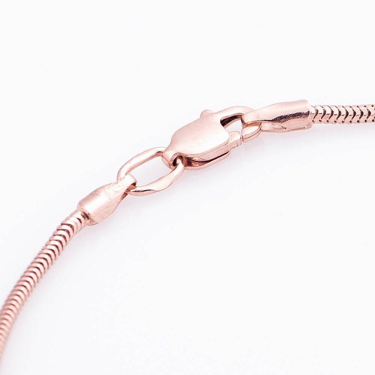 Золотий браслет плетіння Снейк б02630 від ювелірного магазину Онікс - 2