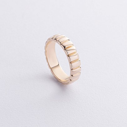 Каблучка "Leone" у жовтому золоті к08088