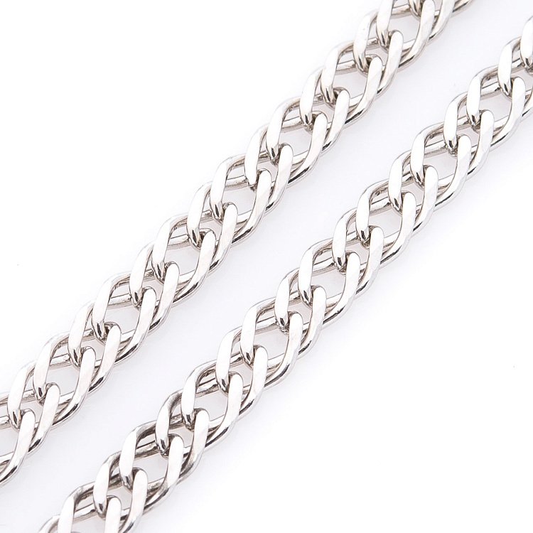 Срібний ланцюжок Плетіння: подвійний ромб 7мм б010323 від ювелірного магазину Онікс - 1