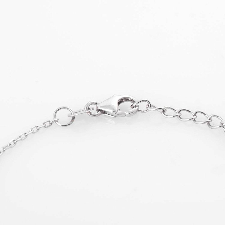 Браслет "Конюшина" з перламутром і фіанітом 141200 від ювелірного магазину Онікс - 2