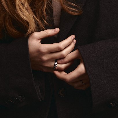 Каблучка "Mona" у білому золоті к07433 №16