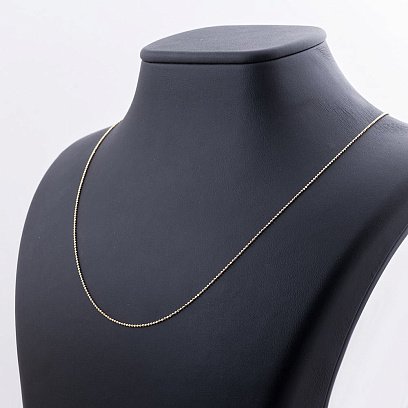 Золотая шариковая цепочка (1 мм) ц00170-1 №5