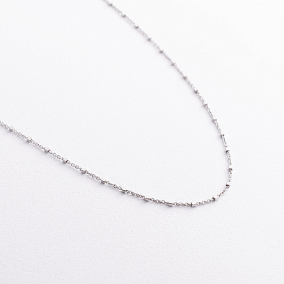 Серебряное колье "Кубики" 908-01596 №3