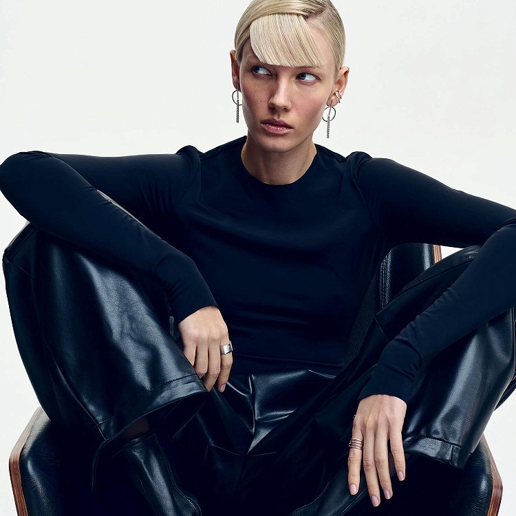 Серебряные серьги - пусеты "Аманда" 123139р от ювелирного магазина Оникс - 9