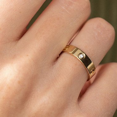 Кольцо в стиле Cartier Love • Купить кольца в стиле Картье Лав • Цена - Oniks