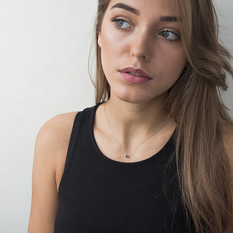 Золоте кольє з діамантами колб0014ca від ювелірного магазину Онікс - 3