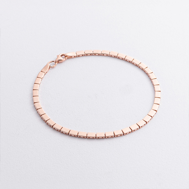 Браслет "Aria" в красном золоте б05708 от ювелирного магазина Оникс