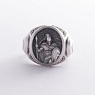 Мужское серебряное кольцо "Воин" 420 от ювелирного магазина Оникс - 10