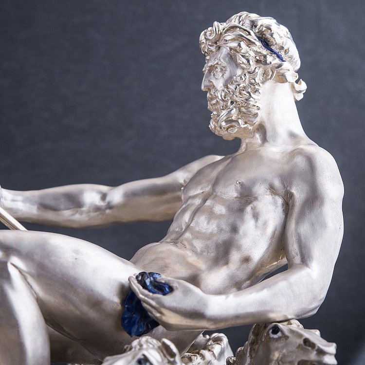 Серебряная солонка ручной работы "Сальера" Бенвенуто Челлини сер00099 от ювелирного магазина Оникс - 7