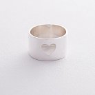 Серебряное кольцо "Сердце" 112229 от ювелирного магазина Оникс - 12