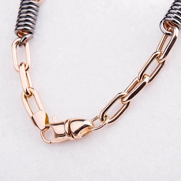 Золотий браслет б02121 від ювелірного магазину Онікс - 2