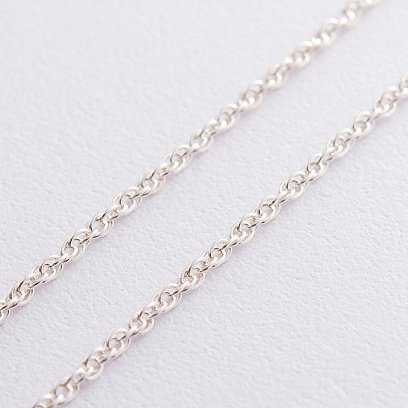 Срібний ланцюжок (плетіння Мотузка) Б011563 №2