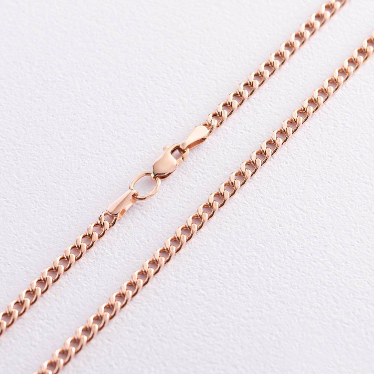 Золотая цепочка плетение панцирное (2.5 мм) ц00191-2,5 от ювелирного магазина Оникс