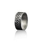 Серебряное кольцо "Морской узел викингов" 112709 от ювелирного магазина Оникс - 15