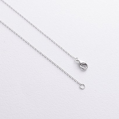 Золоте кольє - краватка з діамантами колб0149mi №5