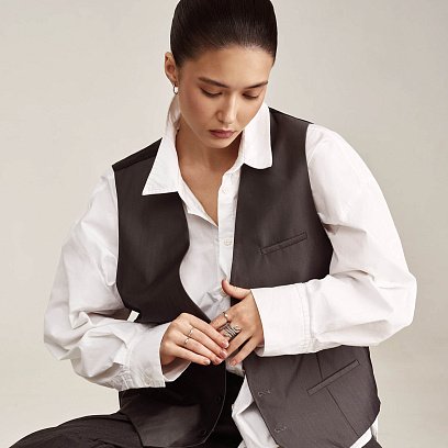 Серебряные серьги "Змеи" 123229 №6