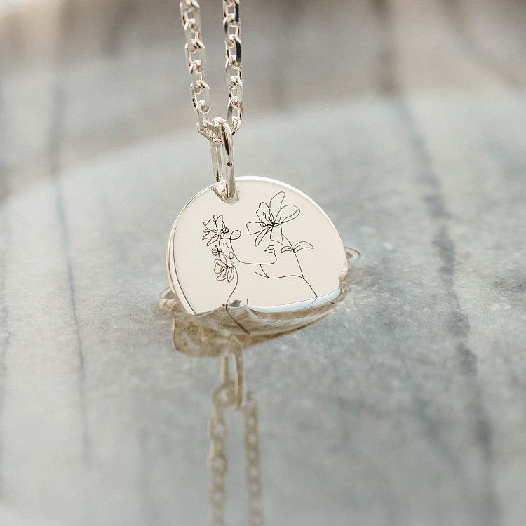 Серебряный кулон "Чувственная" 132724жен от ювелирного магазина Оникс - 3