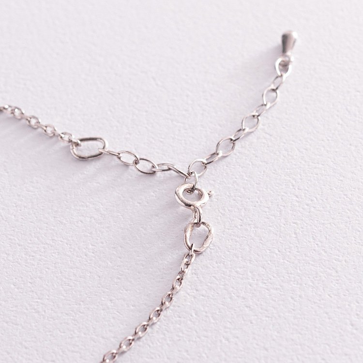 Срібний браслет "Літак" з фіанітами 3184307401 від ювелірного магазину Онікс - 3