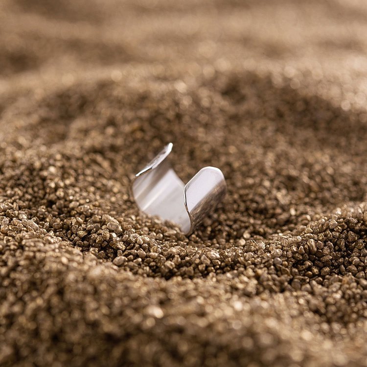 Серебряная серьга - каффа 123192 от ювелирного магазина Оникс - 18