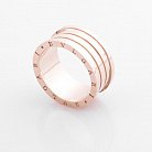 Золотое кольцо без камней к05235 от ювелирного магазина Оникс - 1