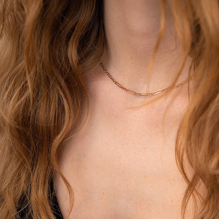 Колье "Ванесса" в красном золоте кол02207 от ювелирного магазина Оникс - 4