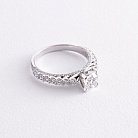 Помолвочное золотое кольцо с бриллиантами 221971121 от ювелирного магазина Оникс - 2