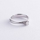 Помолвочное золотое кольцо с бриллиантом 22601521 от ювелирного магазина Оникс - 2