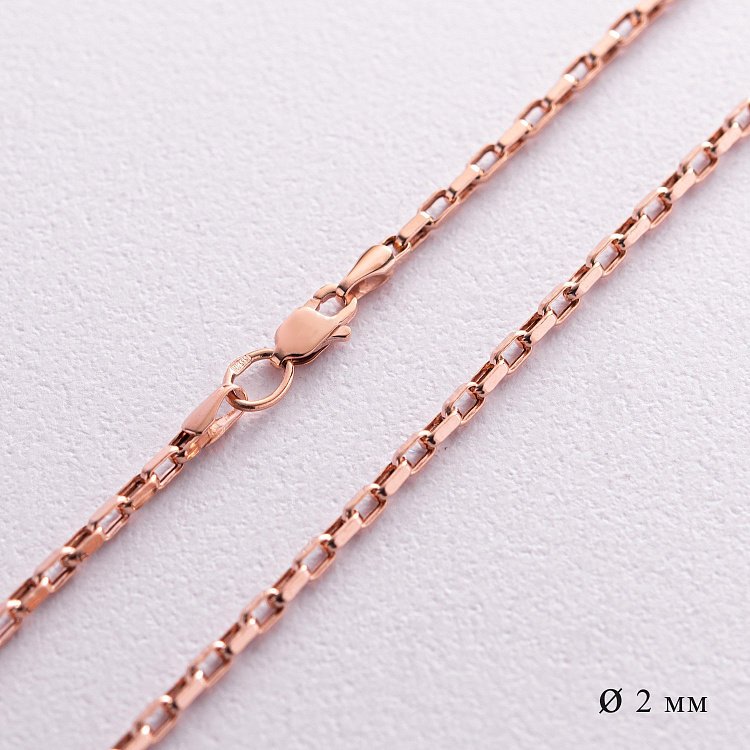 Золотая цепочка "Якорное плетение" (2 мм) ц00358-2 от ювелирного магазина Оникс