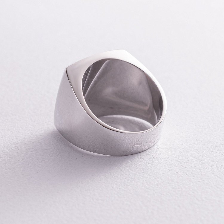 Золотая мужская печатка (оникс, фианит) к06084 от ювелирного магазина Оникс - 2