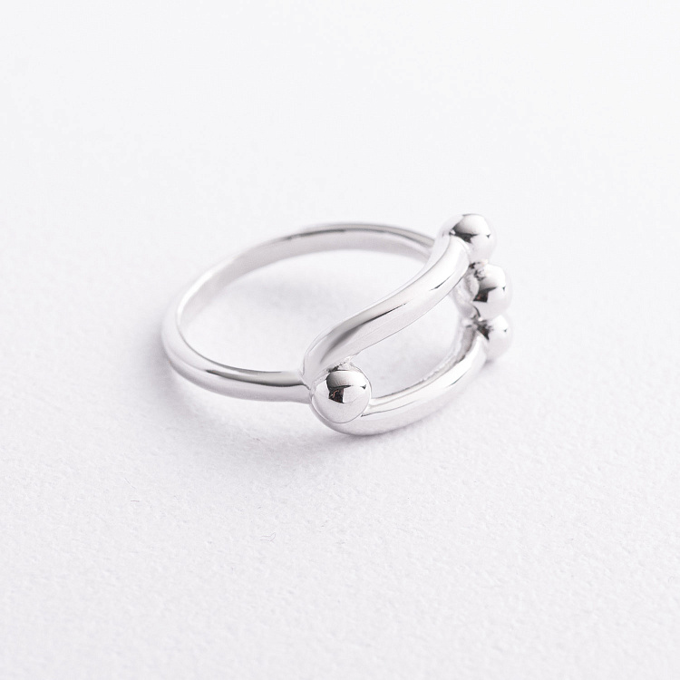 Серебряное кольцо "Фантазия" 112852 от ювелирного магазина Оникс - 1