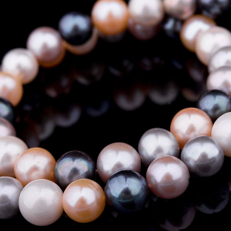 Колье из жемчуга бусы6207 от ювелирного магазина Оникс - 4