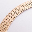 Золотий широкий браслет "Мілена" б05005 от ювелирного магазина Оникс - 6