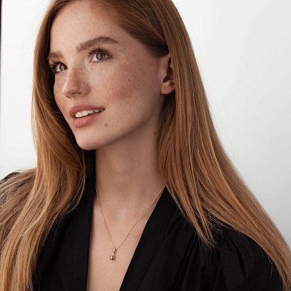 Кольє "Булава" у червоному золоті кол02238 №6