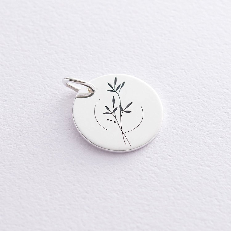 Срібний кулон "Гілочки" 132724вет від ювелірного магазину Онікс - 4