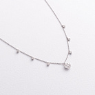 Золотое колье с бриллиантами колб0175lg от ювелирного магазина Оникс