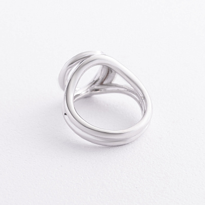 Серебряное кольцо "Круговорот" 7515 №2