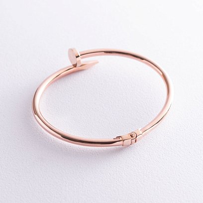 Браслет "Гвоздик" в красном золоте б04142 №3